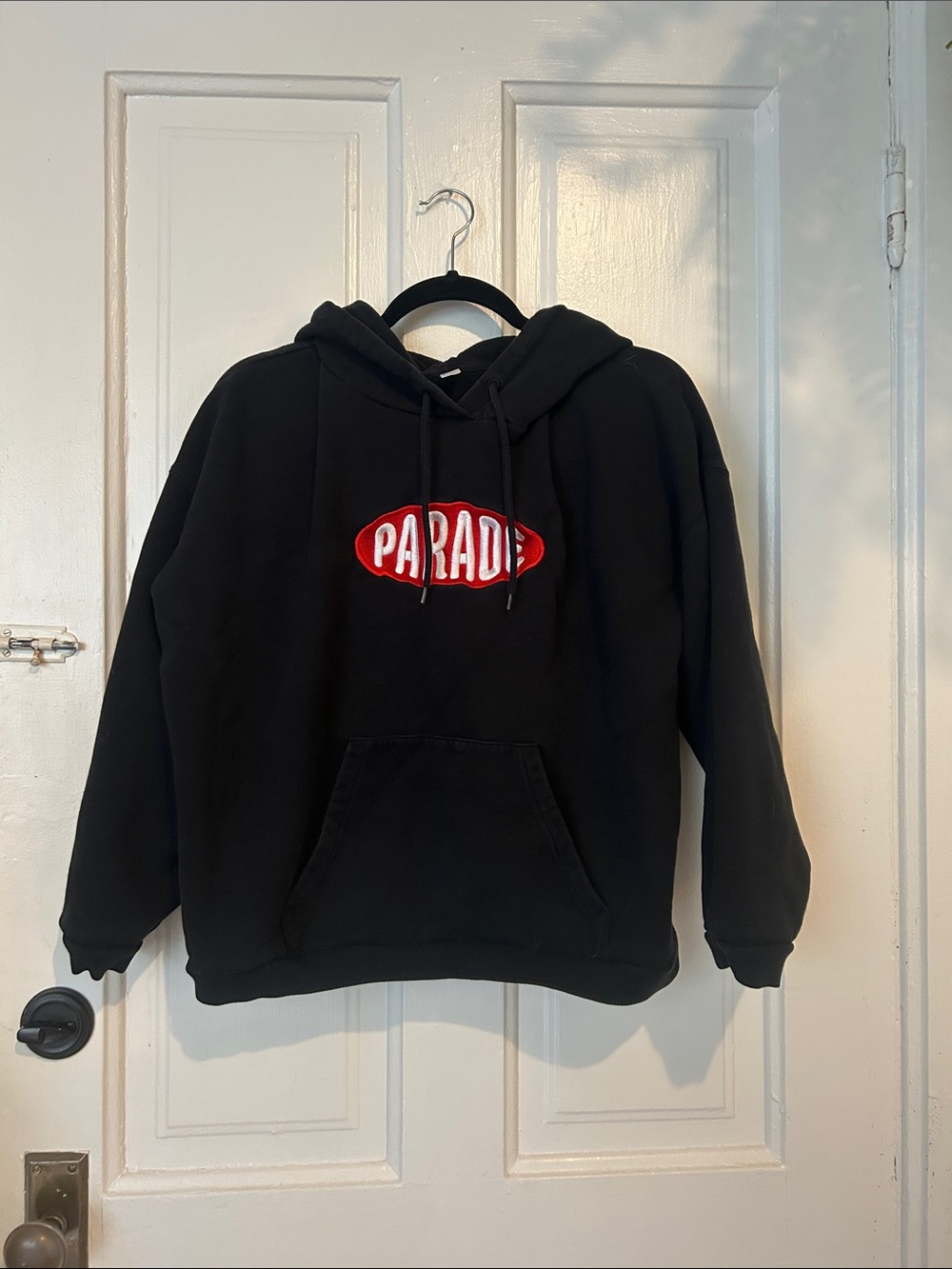 Parade Black Logo Hoodie - Women’s Sweatshirt